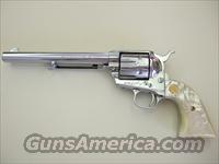 1962 Colt SAA Nickel 357mag 7.5 inch  Colt Single Action Revolvers - 2nd Gen.