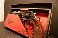 1964 Colt Python 6" Royal Blue Custom Shop Grips , Box & Papers  Beautiful Rare Early 60s Revolver  Collectors Condition  "REDUCED"  Colt Double Action Revolvers- Modern