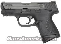 S&W M&P9C COMPACT 9MM 3.5" FS W/SAFETY BLACKENED SS/BLK POLY  Smith & Wesson Pistols - Autos > Polymer Frame