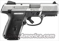 RUGER SR9C COMPACT 9MM LUGER 17-SHOT AS S/S SLIDE BLK FRAME  Ruger Semi-Auto Pistols > SR9