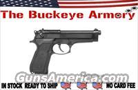 Beretta  92 FS 9MM 4.9" 15RD PLASTIC GRIPS   Beretta Pistols > Model 92 Series