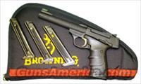Browning BUCKMARK CAMPER URX .22LR 5.5" W/3 MAGS & CASE  Browning Pistols > Buckmark