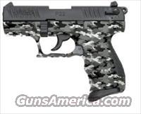 Walther P22Q Urban Camo 22 LR  Walther Pistols > Post WWII > P22