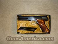 Colt Match Tgt 3rd series 4 1/2 bbl  Guns > Pistols > Colt Automatic Pistols (22 Cal.)