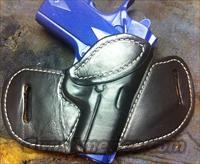 Louisville Leather Micro/Compact 1911 Pancake OWB Concealment Holster  Holsters and Gunleather > Concealed Carry