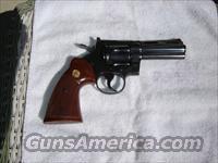Colt Python 4" Blue  Colt Double Action Revolvers- Modern