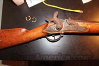 Mid-Nineteenth Century Flintlock, converted to cap and Ball  Guns > Rifles > Antique (Pre-1899) Rifles - Flintlock Misc
