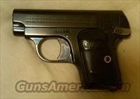Colt vest pocket .25 auto  Colt Automatic Pistols (.25, .32, & .380 cal)