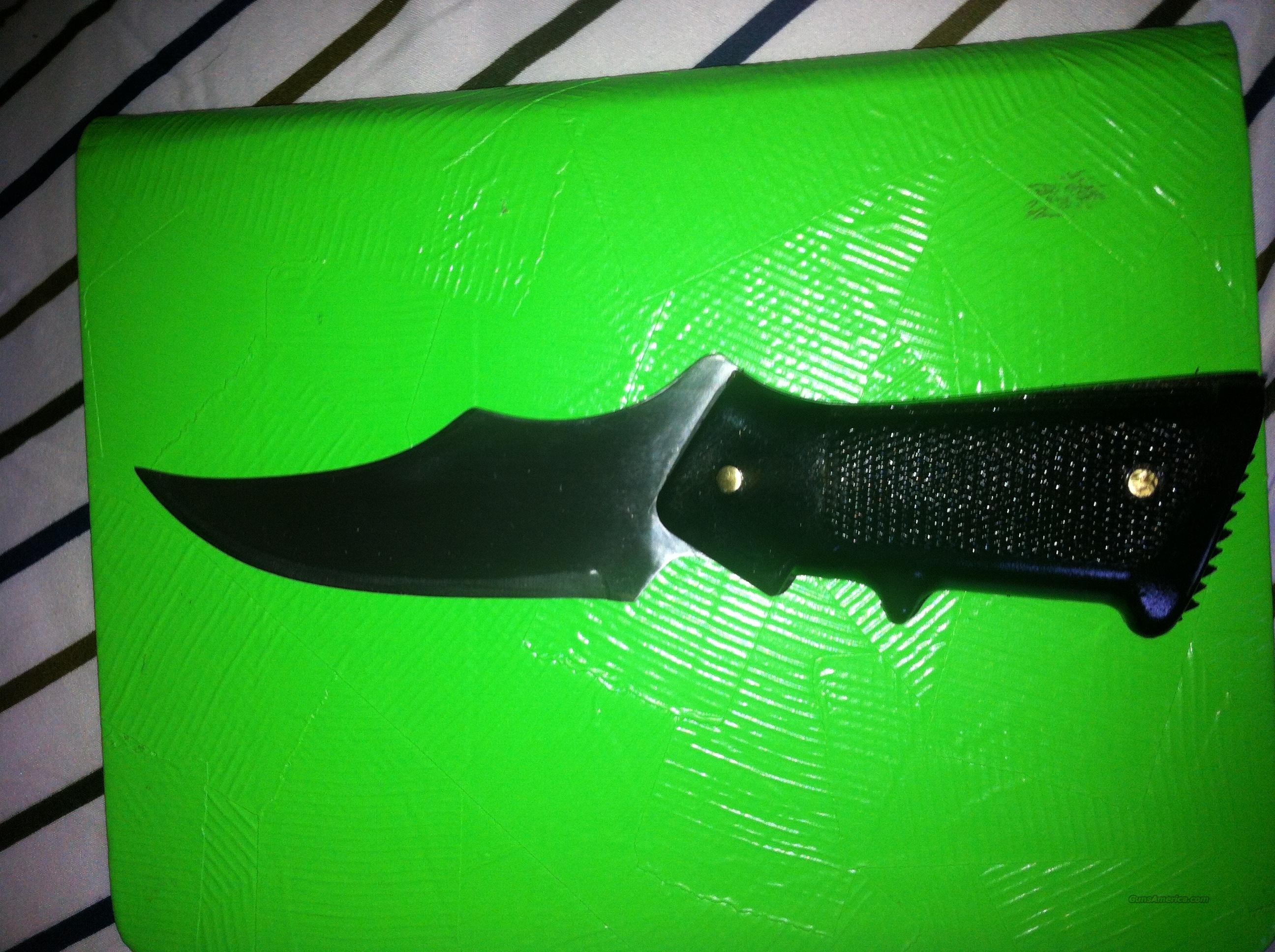 custom hand made ar 15 pistol grip knife for sale (942035107)