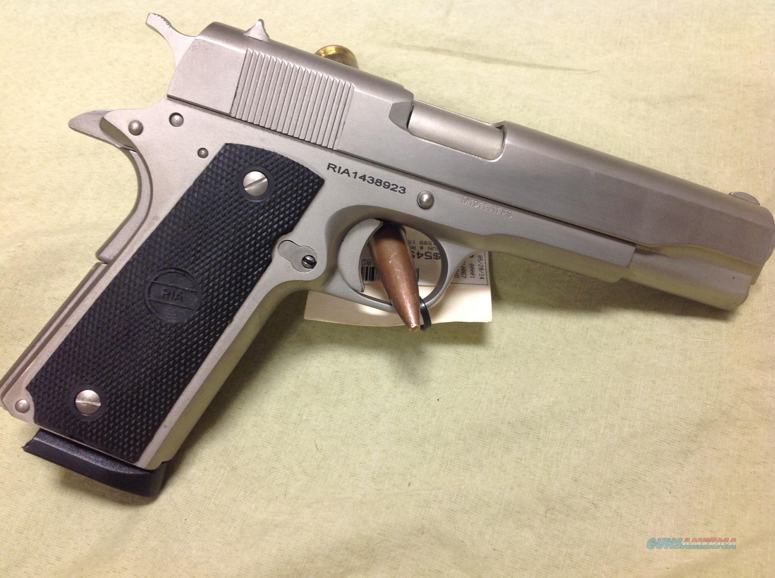 Rock Island 1911 45acp Stainless NIB for sale (999920748)