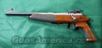 Scarce Anschutz Exemplar Bolt Action Silhouette Pistol .22LR Repeater  Anschutz Pistols