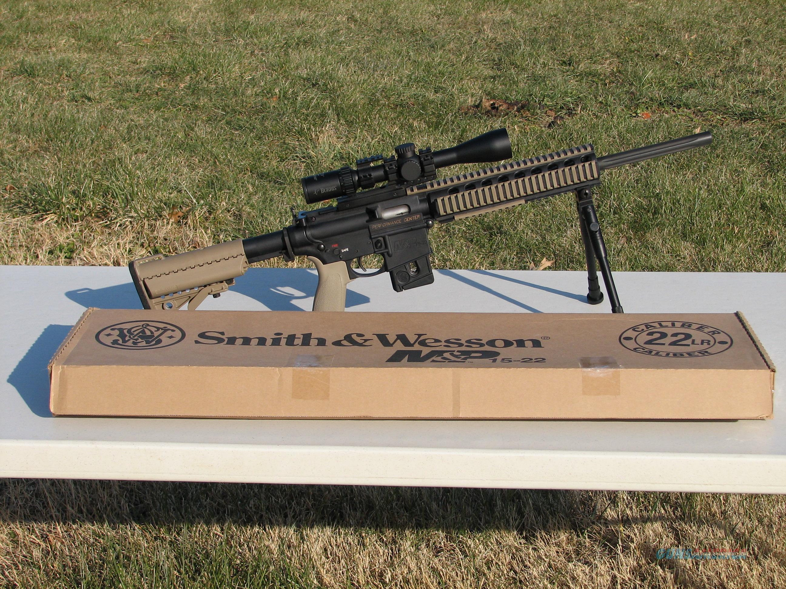Custom Smith & Wesson Performance Center M&P 15... for sale