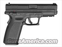 Springfield XD 45 4" Thumb Safety Black XD9661 - NEW!  Springfield Armory Pistols > XD (eXtreme Duty)