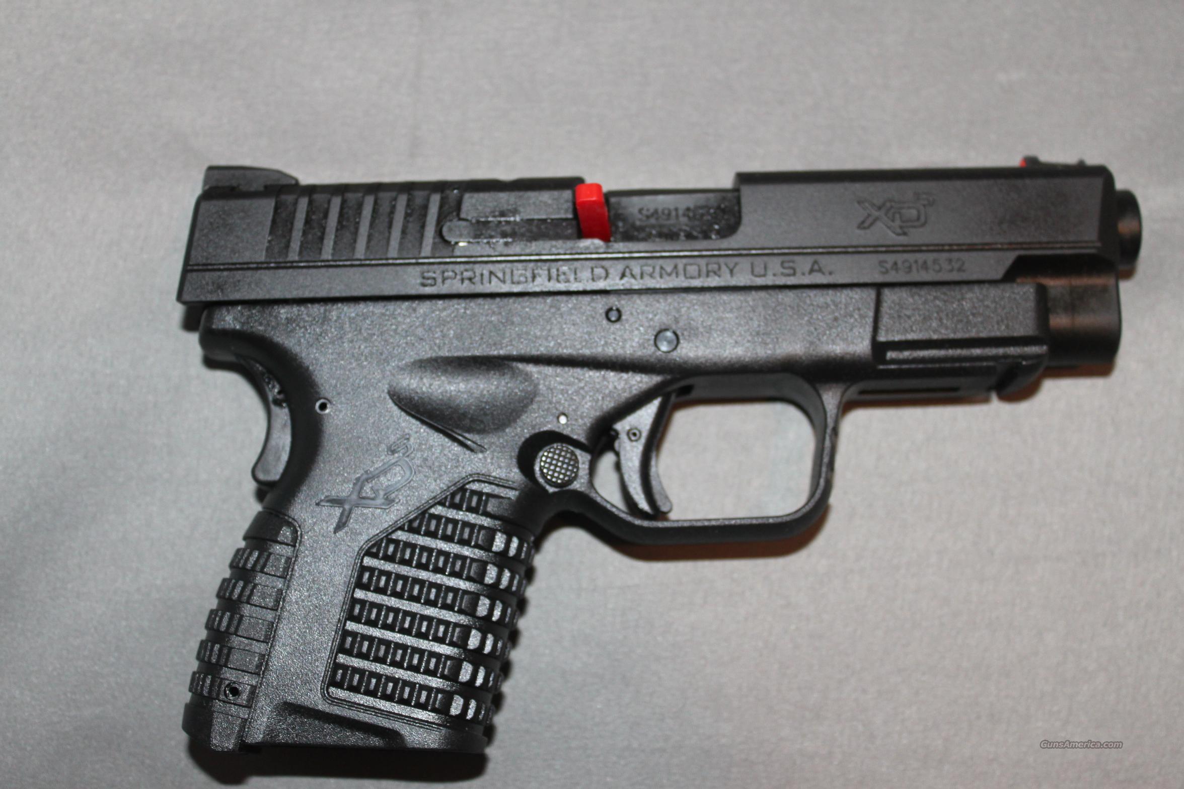 Springfield XDS 9mm 4 inch Black for sale