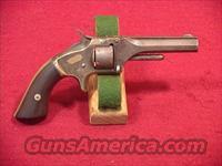 C117 S&W NO.1 2ND ISSUE TIP UP 22 SHORT  Smith & Wesson Revolvers > Pocket Pistols