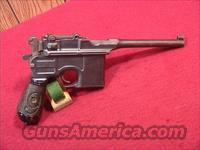 C514R MAUSER BROOM HANDLE 1920 DATED REWORK 9MM  Mauser Pistols