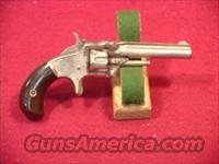 C108 S&W NO. 1 3RD ISSUE TIP UP 22 SHORT 3 3/16" BARREL  Smith & Wesson Revolvers > Pocket Pistols