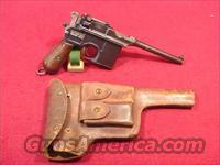 C507R MAUSER BROOM HANDLE PRE WAR COMMERCIAL 7.63  Mauser Pistols