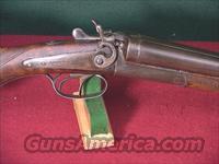 241N PARKHURST SXS 16GA HAMMER GUN LINED TO  410  Double Shotguns (Misc.)  > American