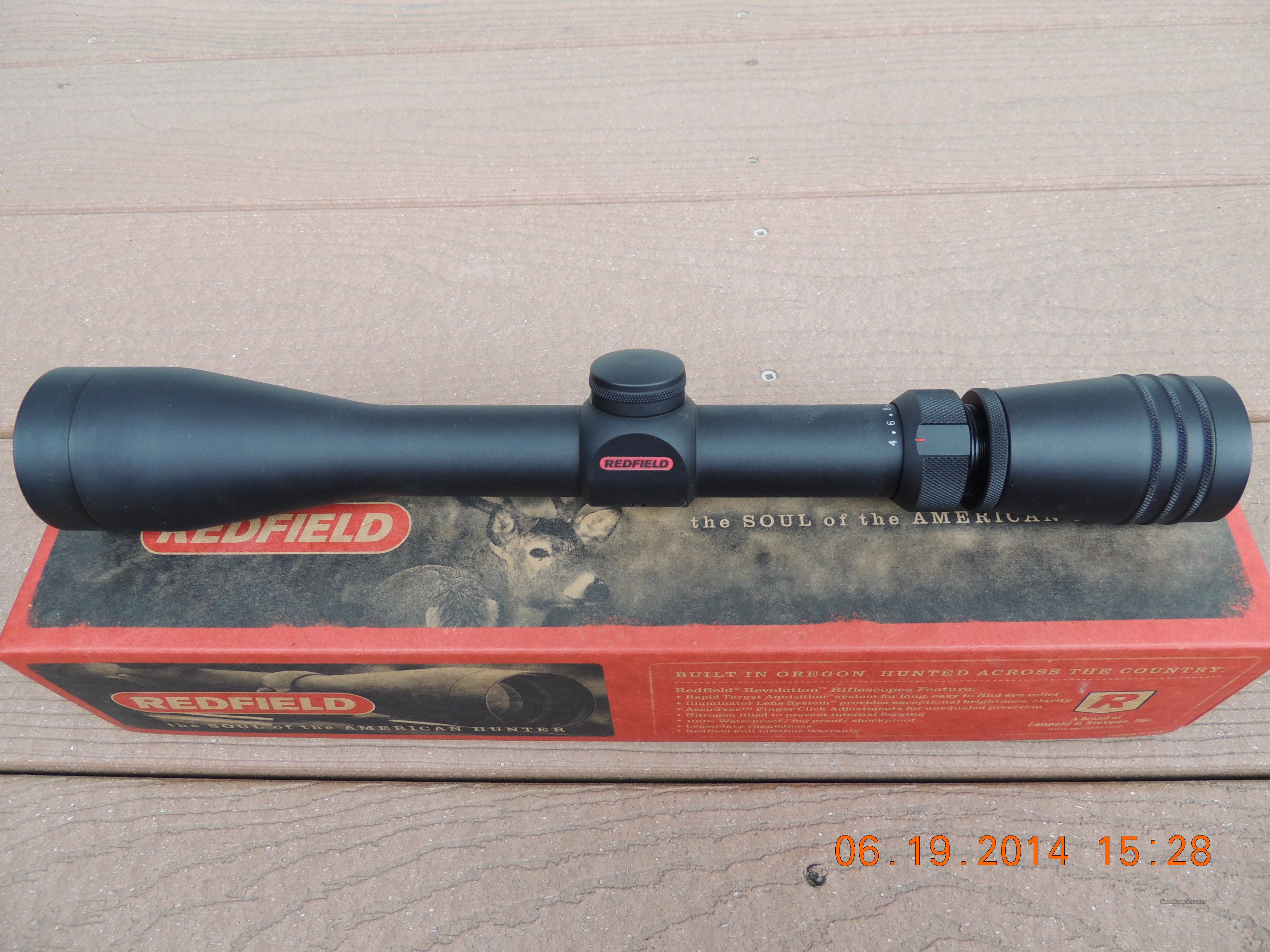 Redfield Revolution 4 12x40mm Matte AccuRange... for sale