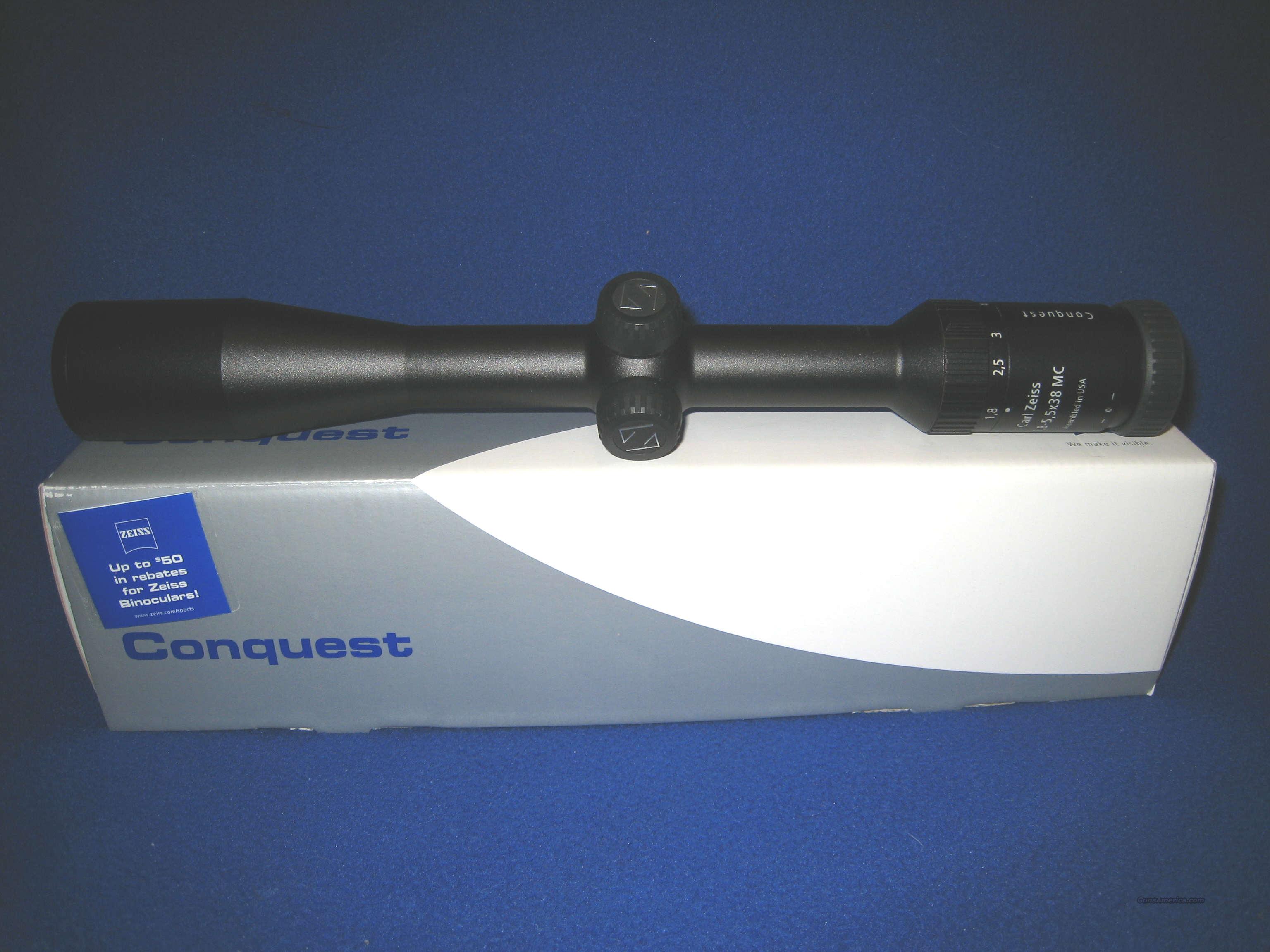 Zeiss Conquest 1.85.5X38 Rifle Scope for sale