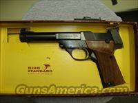 High Standard 107 series Supermatic Citation Military  High Standard Pistols