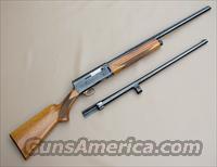Belgian Made Browning A5 12 Gauge Auto 5 Shotgun with Extra Barrel  Browning Shotguns > Autoloaders > Hunting