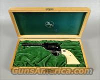 COLT Commemorative 22 Scout Revolver SANTA FE TRAILS In Display Case  Colt Commemorative Pistols