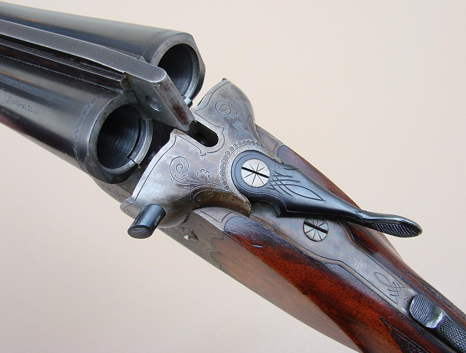 J P Sauer 12 Gauge Side By Side Shotgun With Ve... for sale