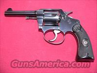 Colt Police Positive (First Issue) cal. 38 S&W Revolver  Colt Double Action Revolvers- Pre-1945