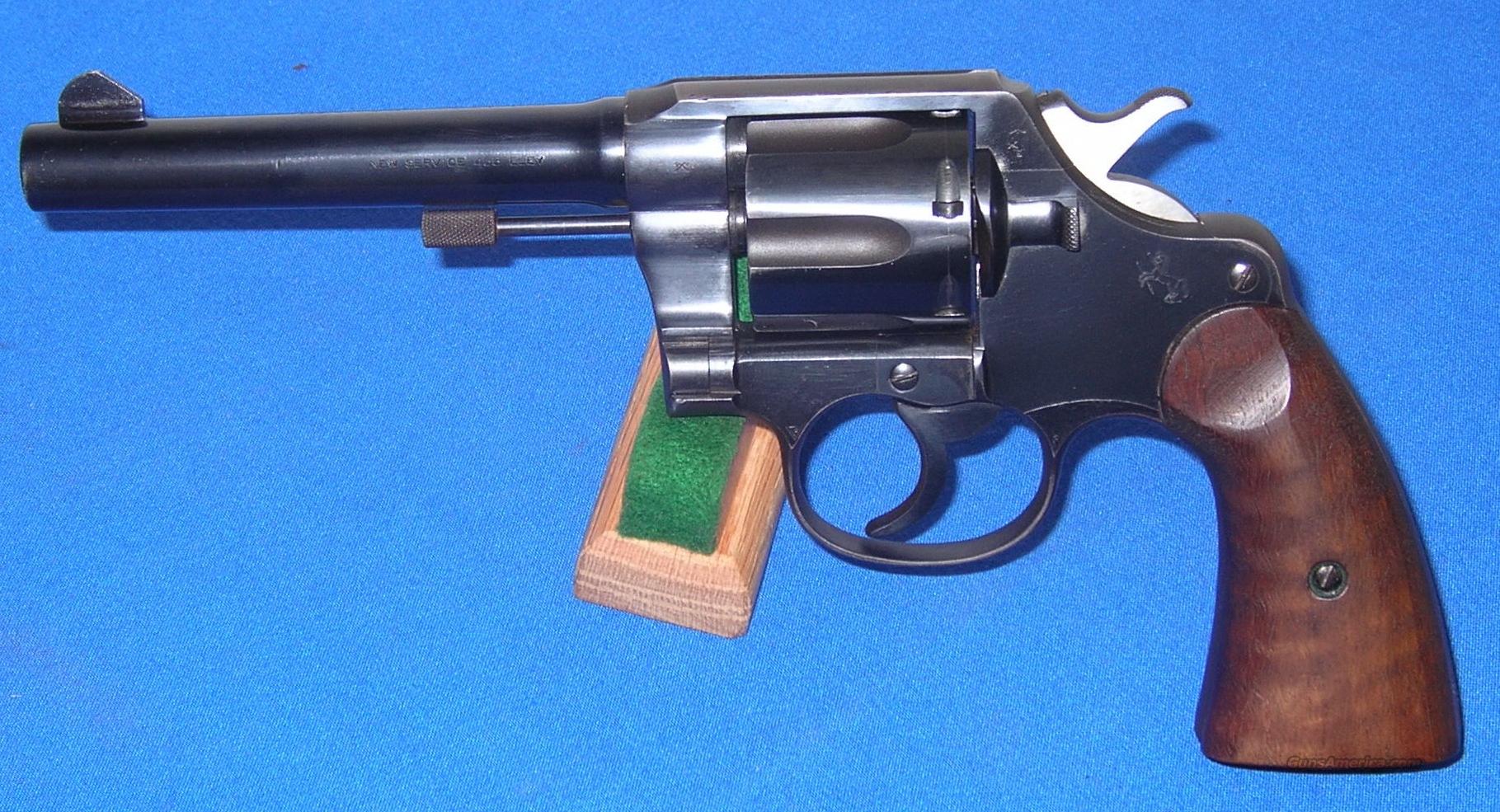 Colt New Service Revolver (RCMP ???) for sale
