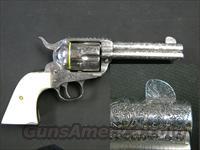 Hand Engraved Ruger New Vaquero .357 Magnum  Ruger Single Action Revolvers > Cowboy Action
