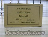 LAKE CITY ORDNANCE PLANT NATO 7.62  Collectible Cartridges
