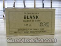LAKE CITY ARMY 308 BLANKS  Collectible Cartridges