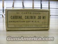 30 CALIBER CARBINE ORIGINAL BOX  Collectible Cartridges