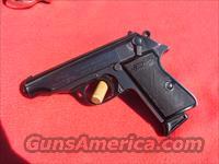 Walther PP, 32acp, German mfg.  Walther Pistols > Post WWII > PP Series