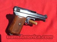 Mauser Model 1914, 32acp Crown Proof  Mauser Pistols