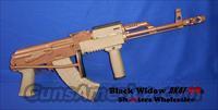 BLACK WIDOW CUSTOM AK47-XTR© DESERT CAMO SIDE FOLDER! GUN KOTE™ METAL FINISH+ORIGINAL HUNGARIAN SIDE-FOLDING STOCK & MUZZLE BREAK+INTRAFUSE QUAD-RAIL POLYMER FOREARM SET+CHROME LINED BARREL+G2 CUSTOM TRIGGER GROUP+SAW GRIP+MORE!!  AK-47 Rifles (and copies) > Folding Stock