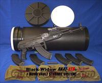 BLACK WIDOW AK47-XTR© SIDE FOLDER PACKAGE PLUS MONO VAULT™ STORAGE SYSTEM! PREMIUM GUN KOTE™ FINISH+INTRAFUSE QUAD RAIL FOREARM+RED DOT REFLEX SIGHT+SIX 30RD POLYMER MAGS+THREE BATTLE PACKS+MONO VAULT™ STORAGE SYSTEM+MORE!  AK-47 Rifles (and copies) > Folding Stock