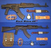 BLACK WIDOW AK47© CUSTOM BUILT RIFLE PACKAGE!  AK-47 Rifles (and copies) > Full Stock
