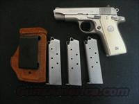 COLT GOVERNMENT MODEL 380 NICKEL   Colt Automatic Pistols (.25, .32, & .380 cal)