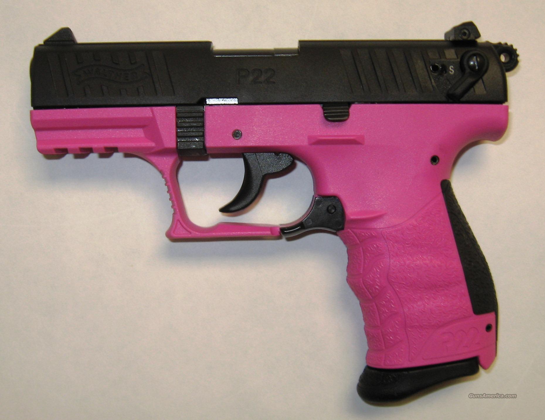Walther P22 Pink & Black for sale