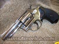 38758  S&W Model 36 Nickel 3" EARLY FLAT LATCH  Smith & Wesson Revolvers > Pocket Pistols
