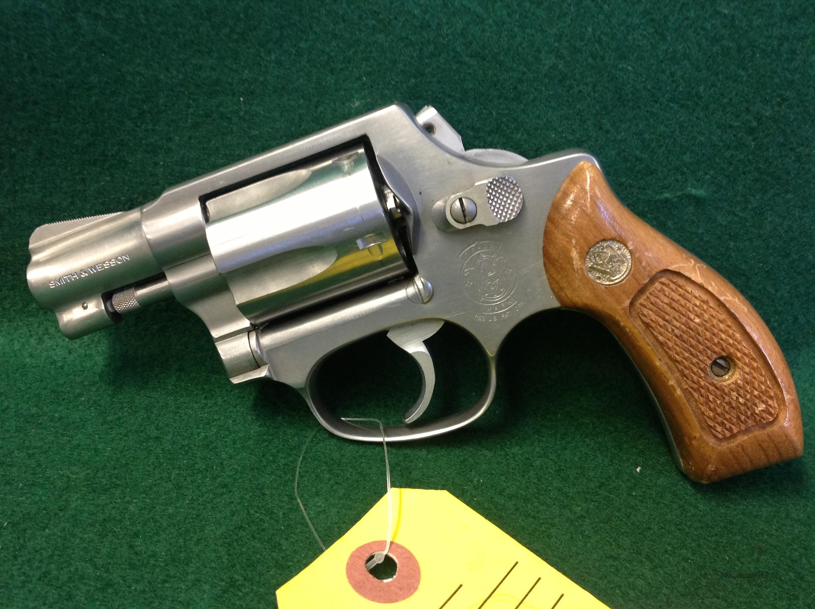 Model 36, would be first revolver with an exposed hammeris it as