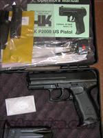 H&K P2000US-40 S&W  Heckler & Koch Pistols
