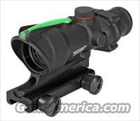 Trijicon TA31F-G ACOG 4x32 Dual Illum Green Chevron 223 Ballistic Reticle with TA51 mount  Scopes/Mounts/Rings & Optics > Tactical Scopes > Other Head-Up Optics