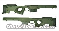 AICS Accuracy International Chassis System Long Action 1.5 Fixed Stock Green  Gun Parts > Stocks > Polymer