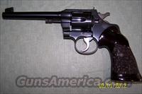 Colt Officer's Model Target 3rd Issue 22 Caliber  Mfg. '41  Colt Double Action Revolvers- Pre-1945