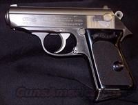 Walther PPK  Stainless  Walther Pistols > Post WWII > PPK Series