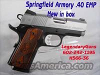 Springfield EMP 40 S&W  Springfield Armory Pistols > 1911 Type